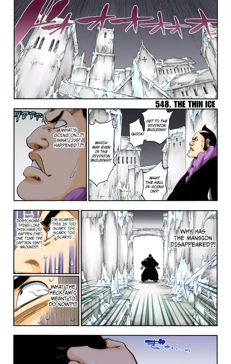 Bleach Digital Colored Comics Vol. 61 Ch. 548 The Thin Ice