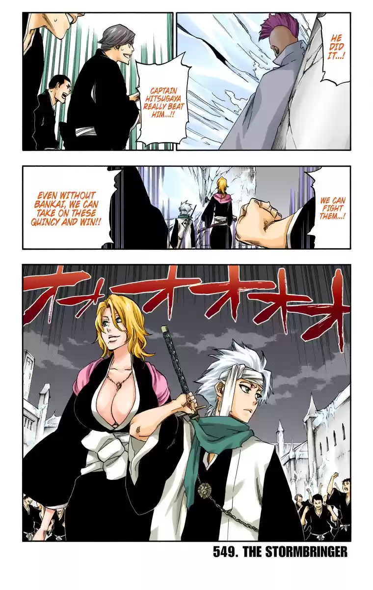 Bleach Digital Colored Comics Vol. 61 Ch. 549 The StormBringer