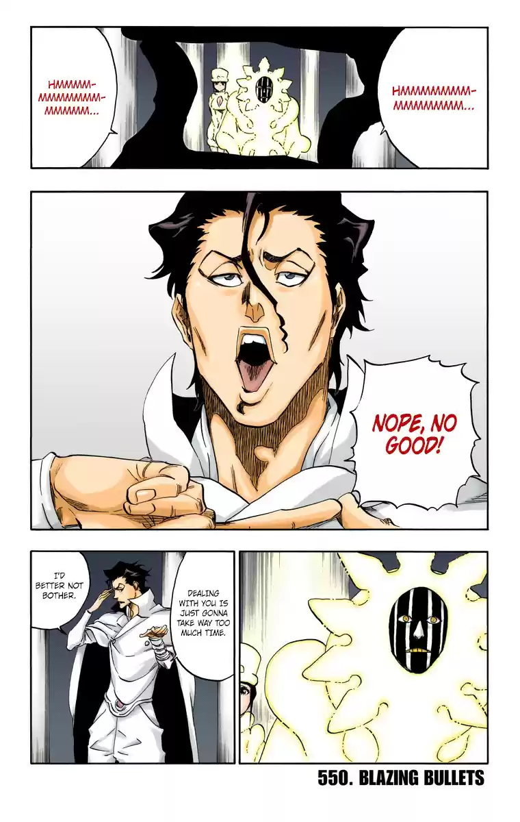 Bleach Digital Colored Comics Vol. 61 Ch. 550 Blazing Bullets