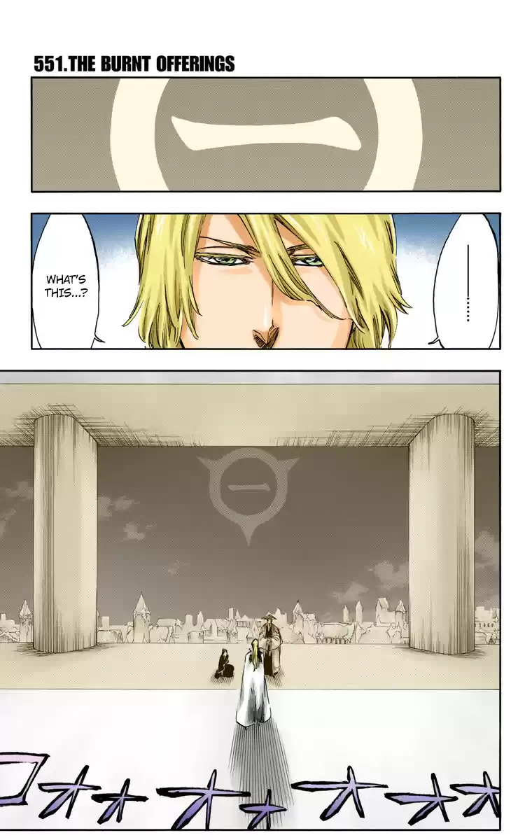 Bleach Digital Colored Comics Vol. 62 Ch. 551 The Burnt Offerings