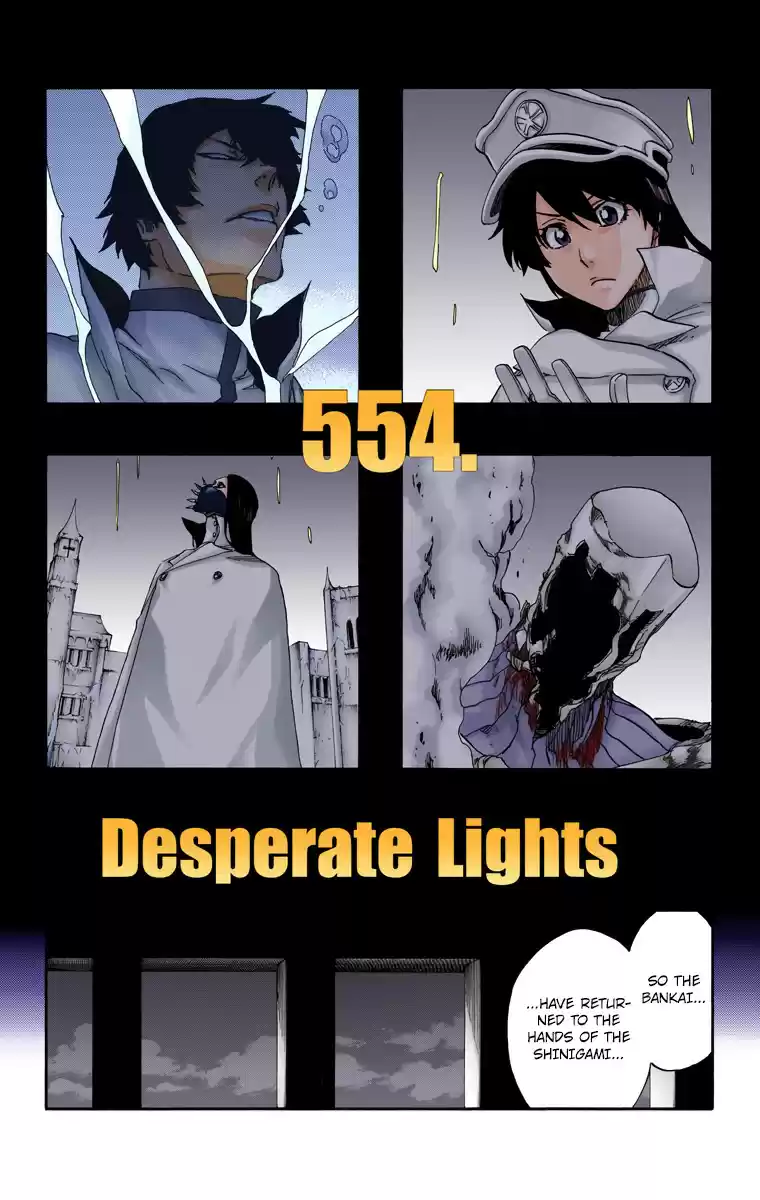 Bleach Digital Colored Comics Vol. 62 Ch. 554 Desperate Lights