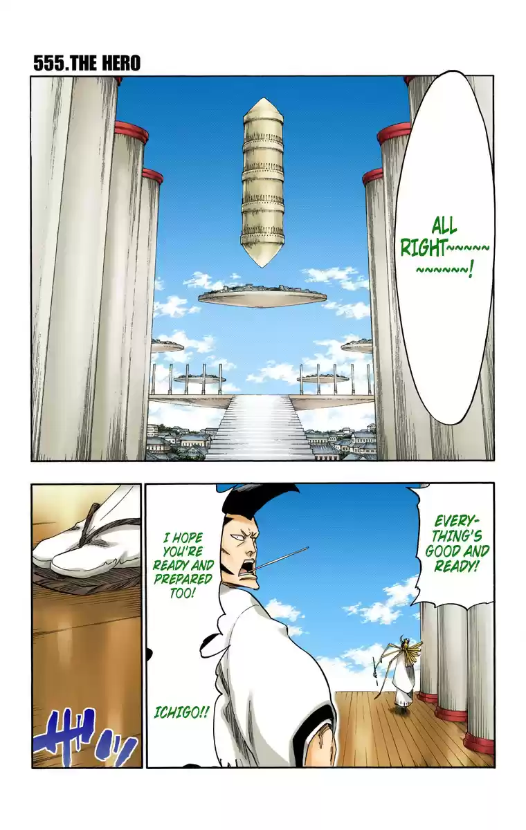 Bleach Digital Colored Comics Vol. 62 Ch. 555 The Hero