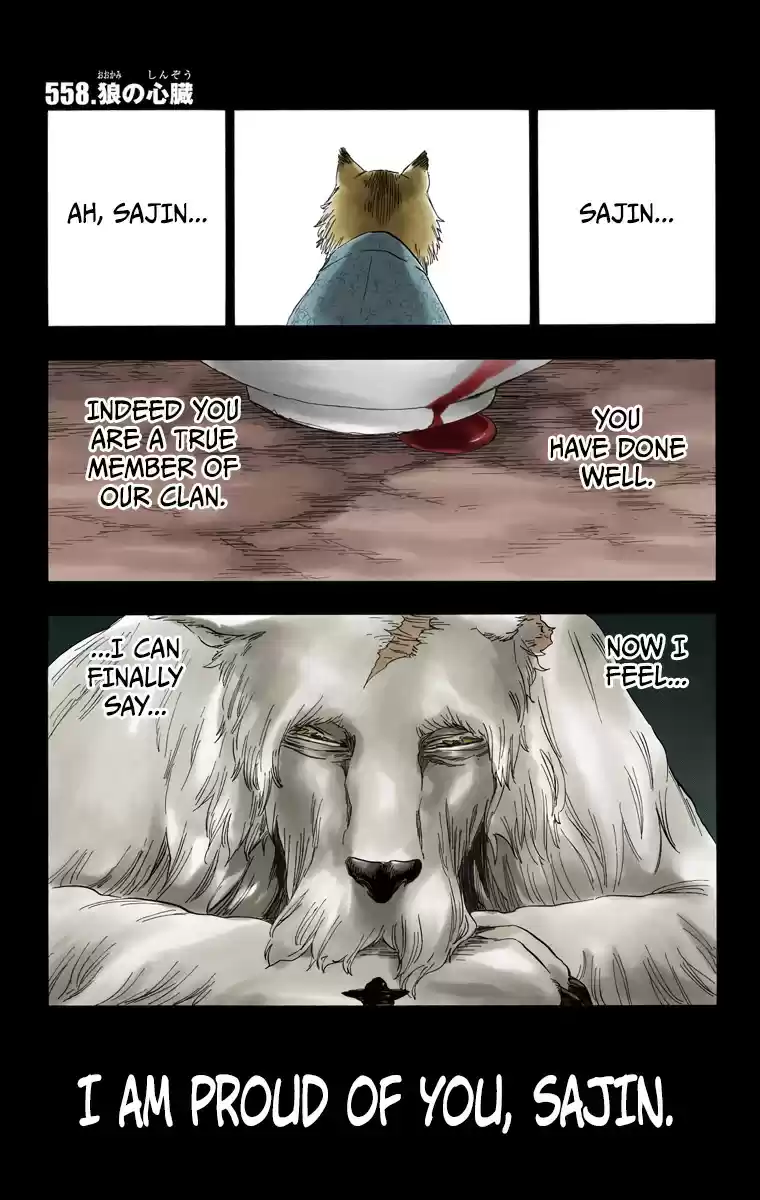 Bleach Digital Colored Comics Vol. 62 Ch. 558 Heart of a Wolf
