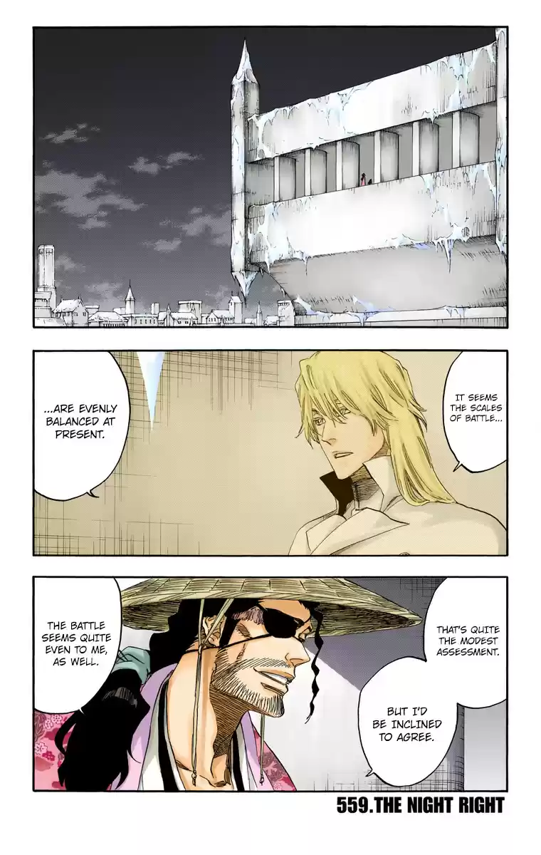 Bleach Digital Colored Comics Vol. 62 Ch. 559 The Night Right