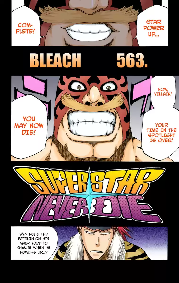 Bleach Digital Colored Comics Vol. 63 Ch. 563 Super Star Never Die
