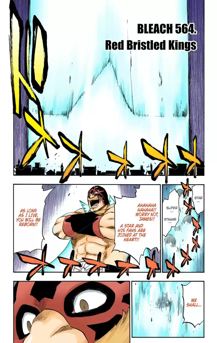 Bleach Digital Colored Comics Vol. 63 Ch. 564 Red Bristled Kings