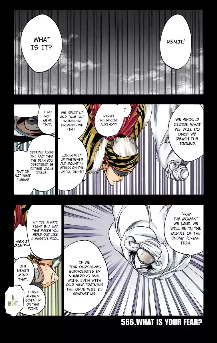 Bleach Digital Colored Comics Vol. 63 Ch. 566 What is your Fear?