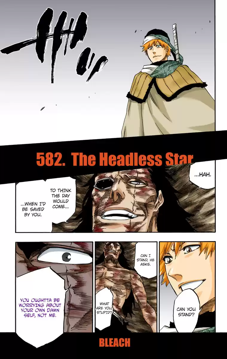 Bleach Digital Colored Comics Vol. 65 Ch. 582 The Headless Star