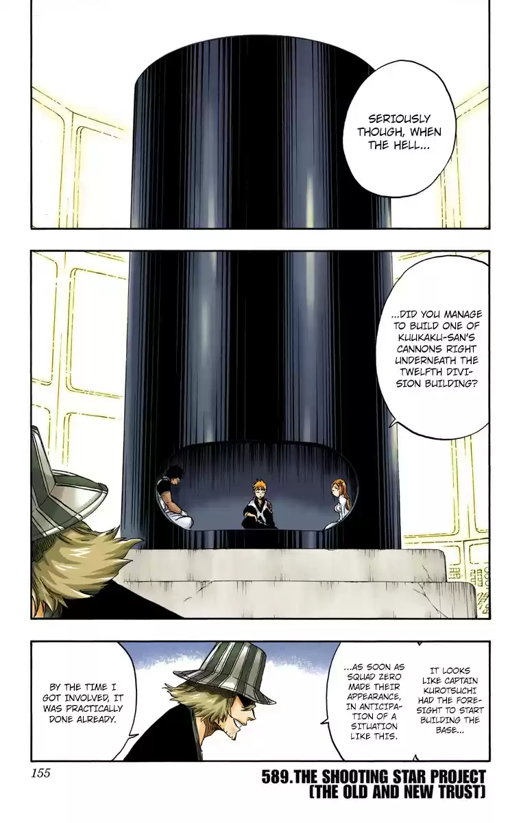 Bleach Digital Colored Comics Vol. 65 Ch. 589 The Shooting Star Project [The Old and New Trust]