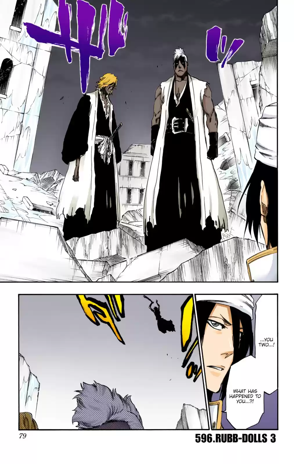 Bleach Digital Colored Comics Vol. 66 Ch. 596 Rubb Dolls 3