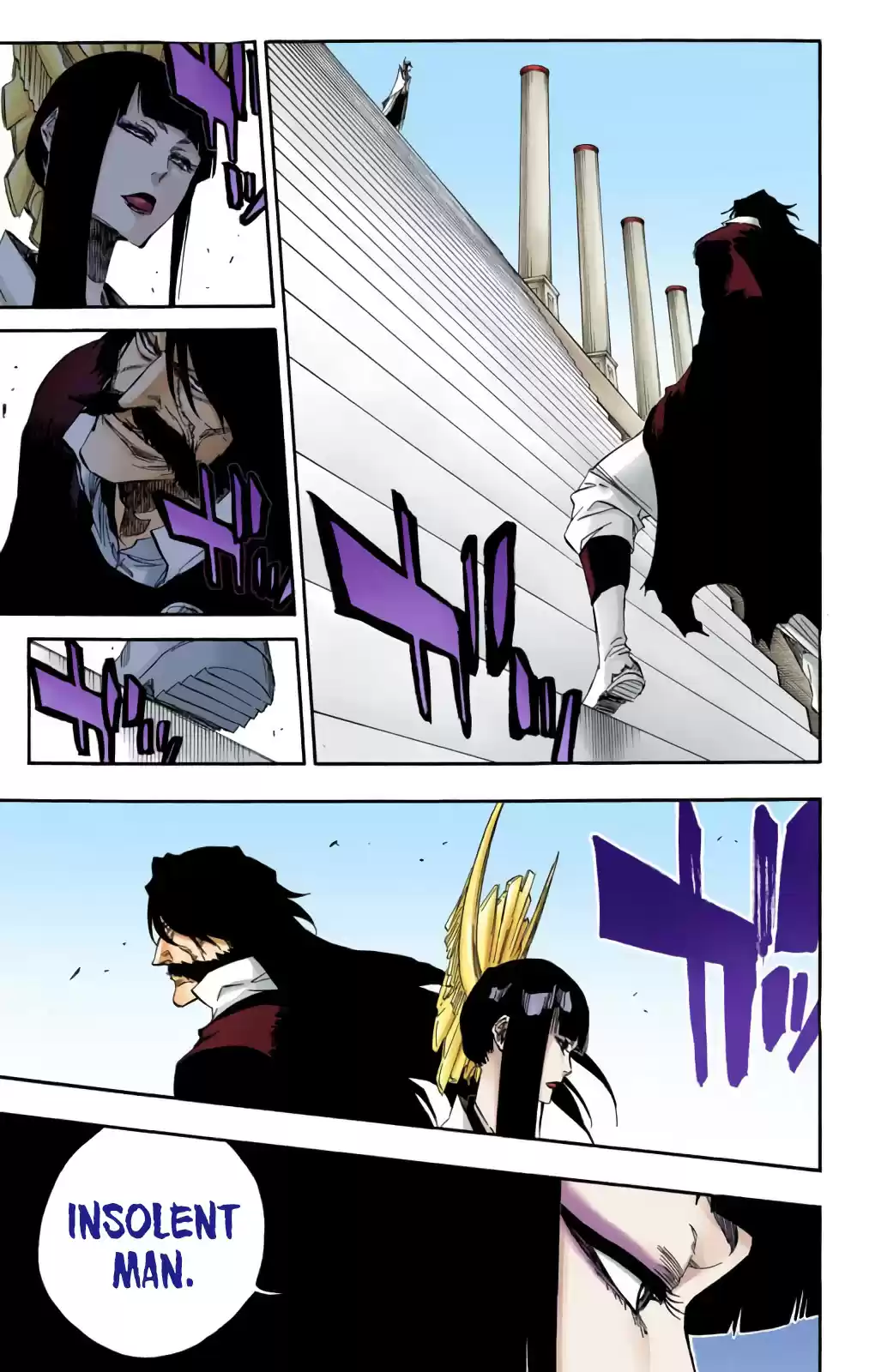 Bleach Digital Colored Comics Vol. 66 Ch. 597 Winded by the Shadow