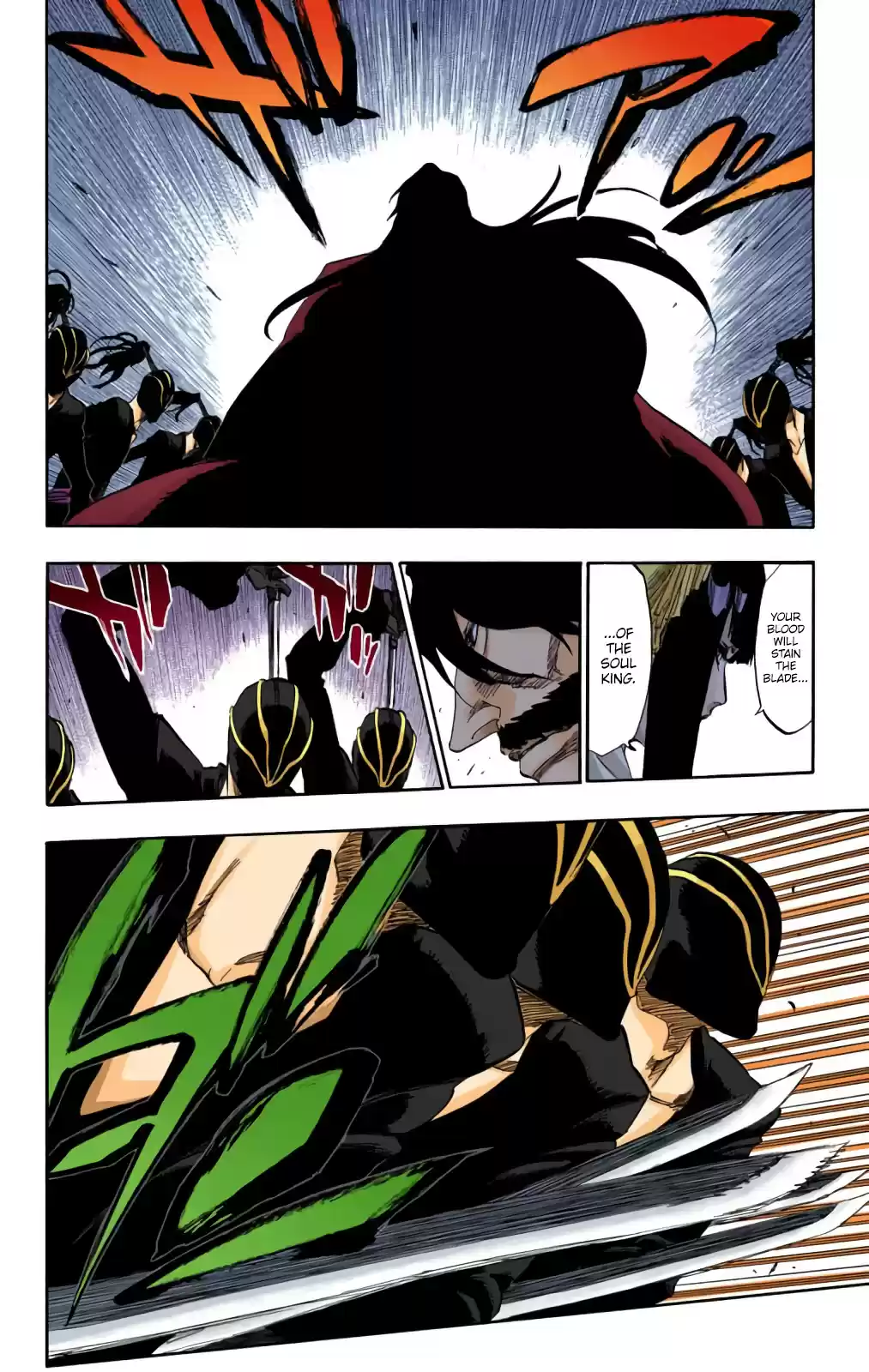 Bleach Digital Colored Comics Vol. 66 Ch. 597 Winded by the Shadow