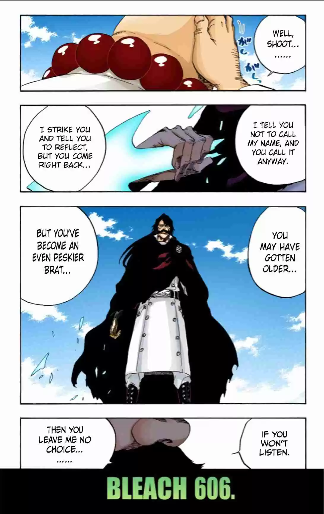 Bleach Digital Colored Comics Vol. 67 Ch. 606 Divine Division