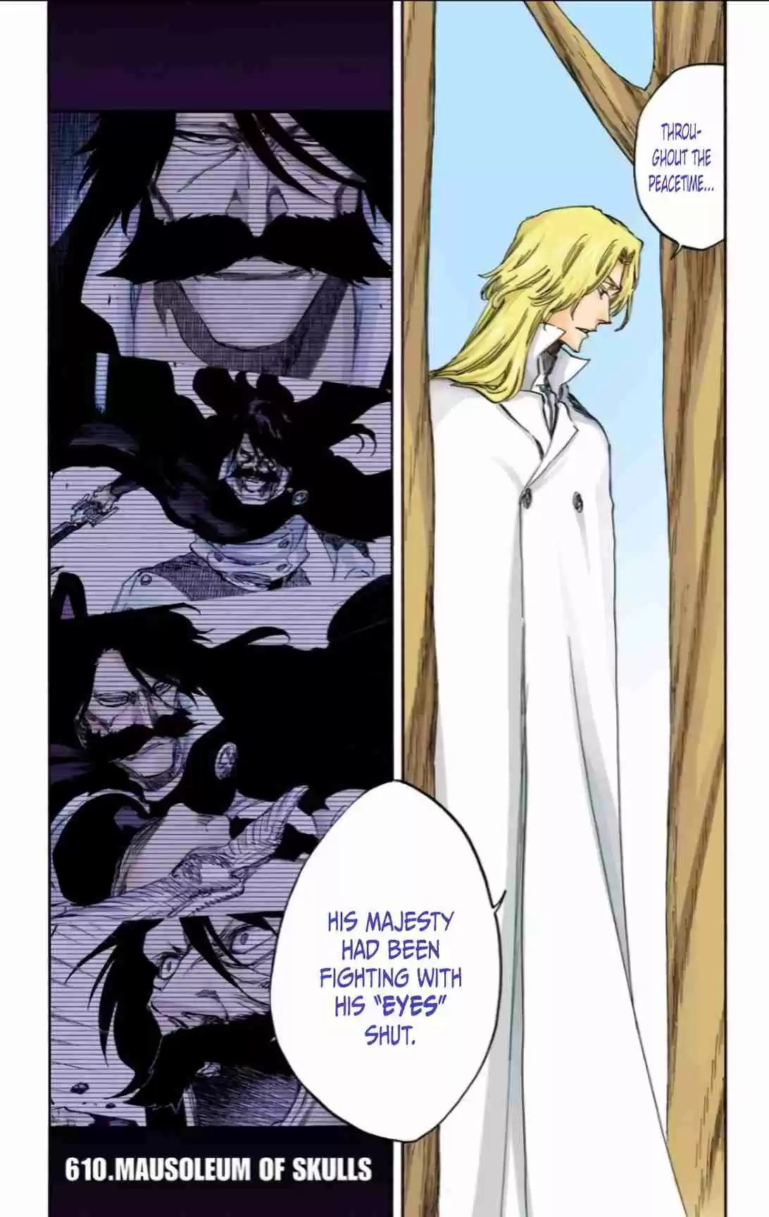 Bleach Digital Colored Comics Vol. 67 Ch. 610 Mausoleum of Skulls