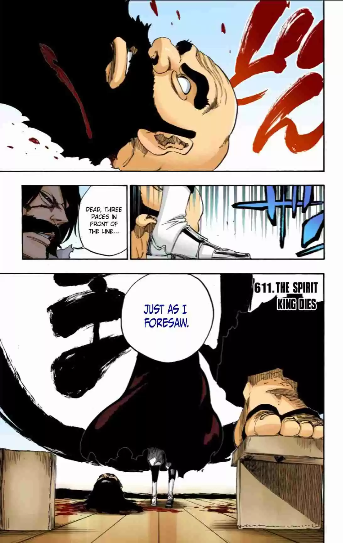 Bleach Digital Colored Comics Vol. 67 Ch. 611 The Soul King dies