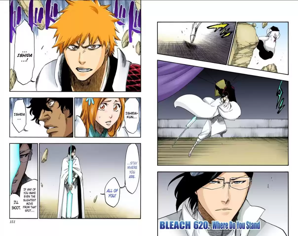 Bleach Digital Colored Comics Vol. 68 Ch. 620 WHERE DO YOU STAND