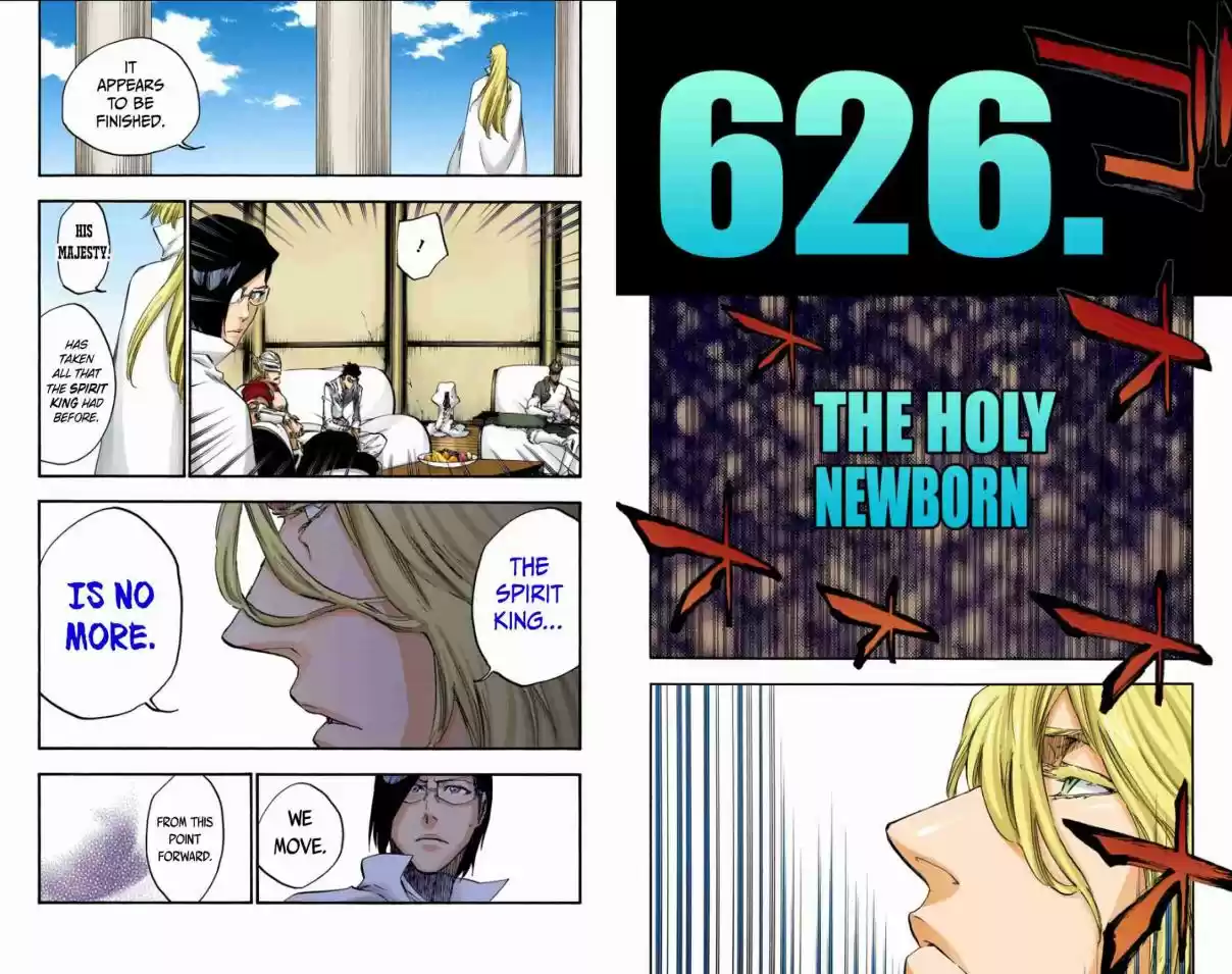 Bleach Digital Colored Comics Vol. 69 Ch. 626 THE HOLY NEWBORN