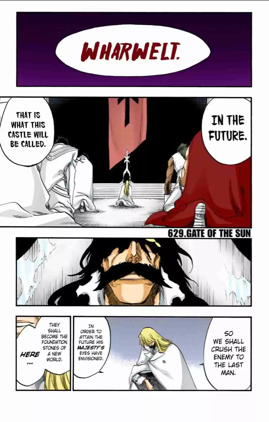 Bleach Digital Colored Comics Vol. 69 Ch. 629 GATE OF THE SUN