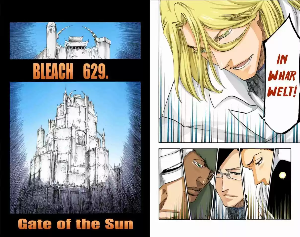 Bleach Digital Colored Comics Vol. 69 Ch. 629 GATE OF THE SUN