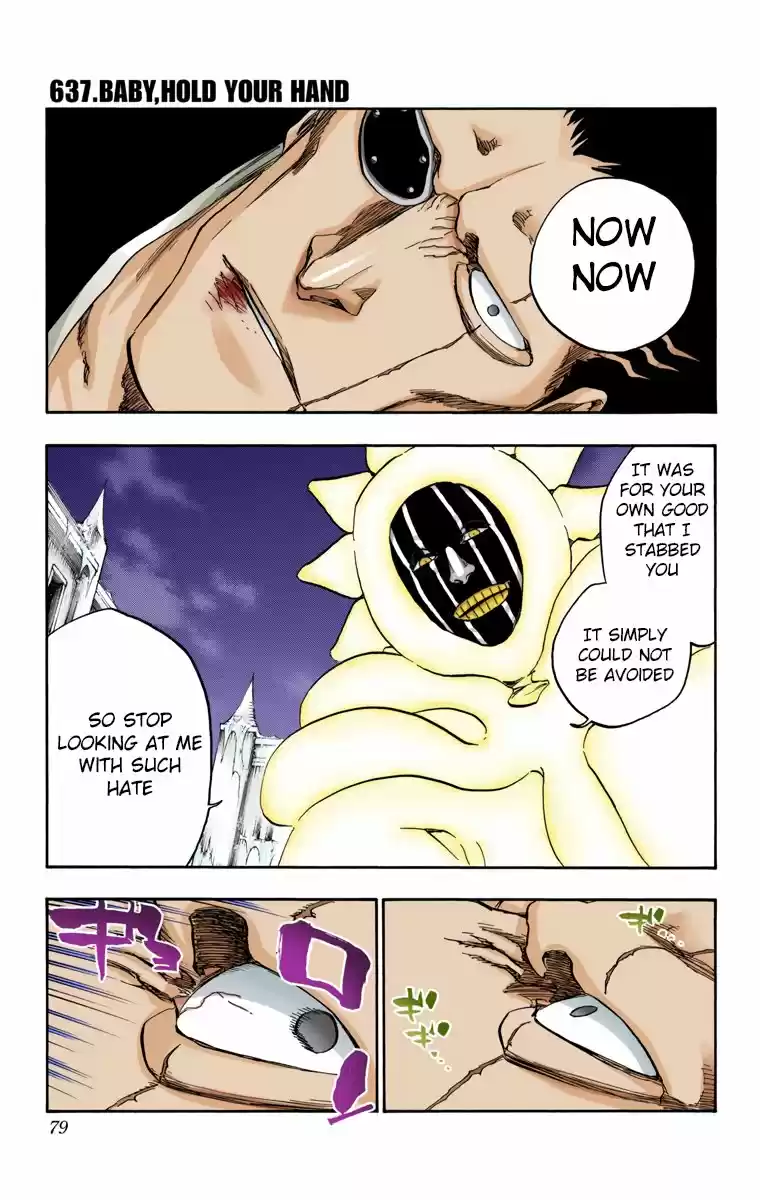 Bleach Digital Colored Comics Vol. 70 Ch. 637 BABY, HOLD YOUR HAND