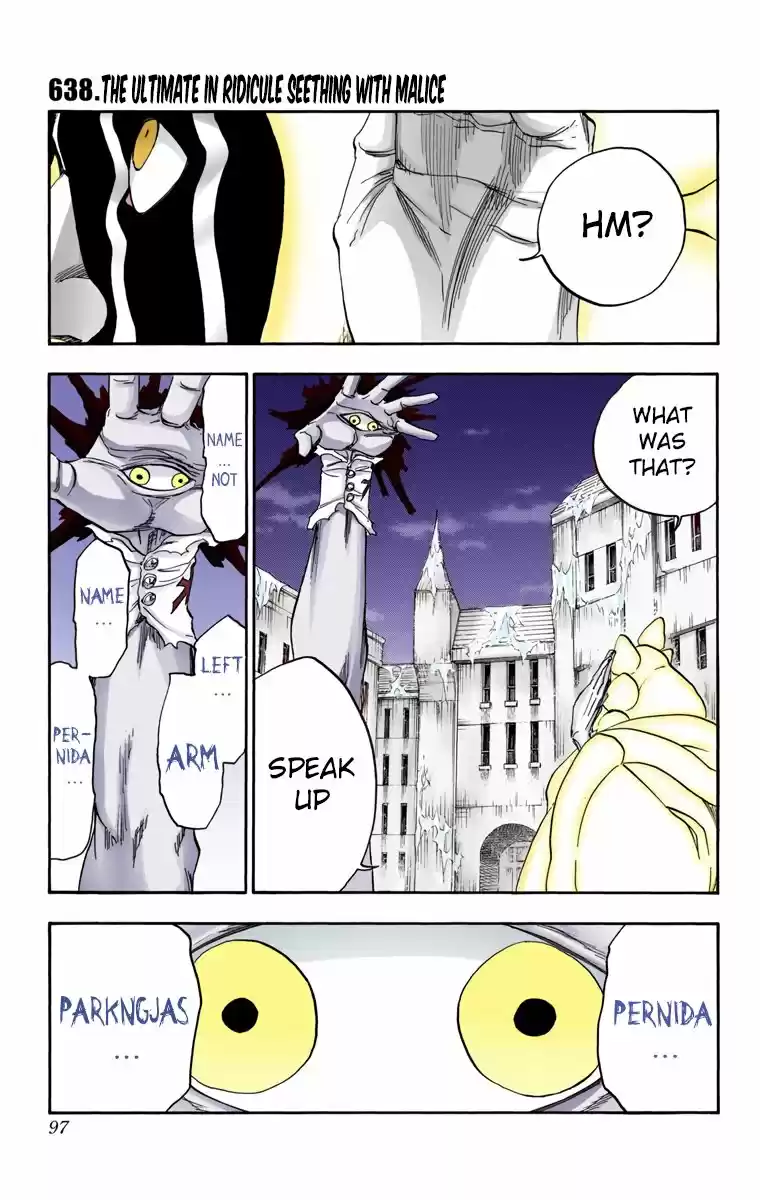 Bleach Digital Colored Comics Vol. 70 Ch. 638 SEETHING MALICE IS THE HEIGHT OF COMEDY