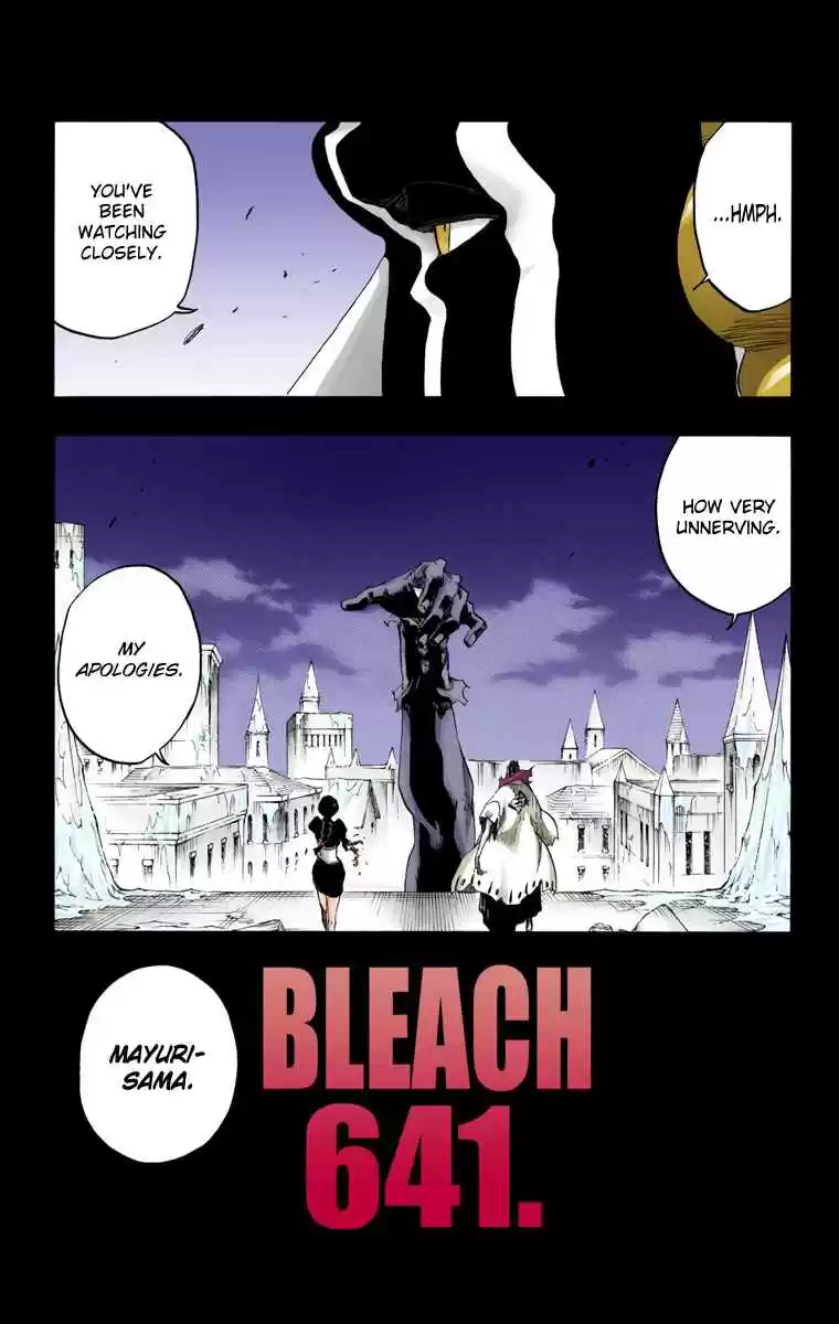 Bleach Digital Colored Comics Vol. 70 Ch. 641 BABY,HOLD YOUR HAND 4 [When I am sleeping]