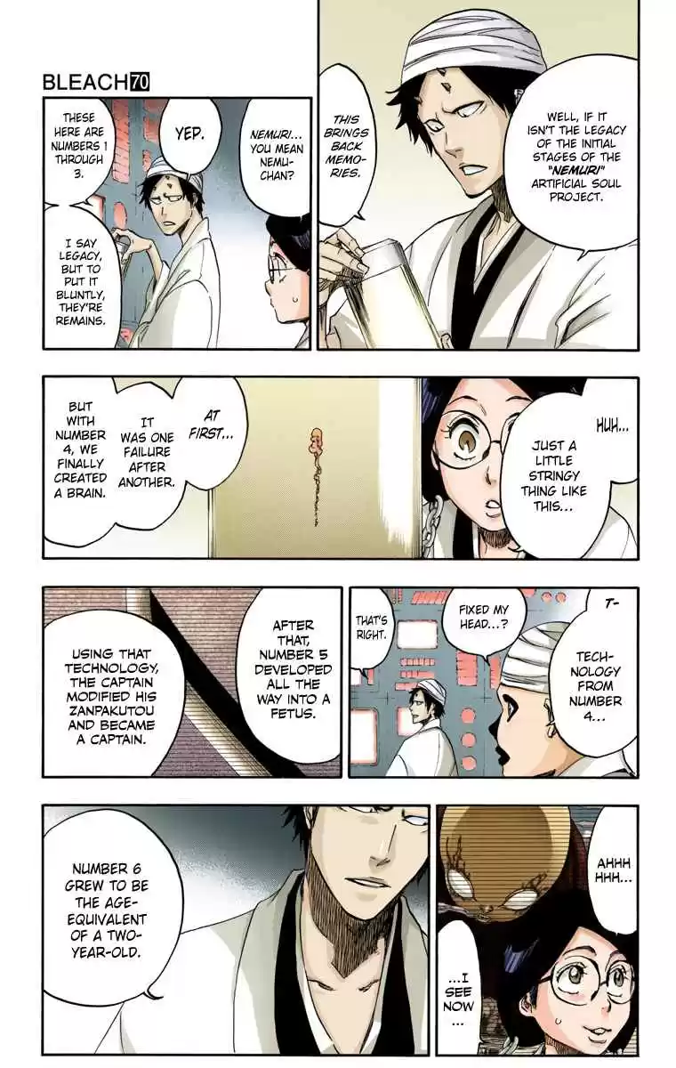 Bleach Digital Colored Comics Vol. 70 Ch. 642 BABY,HOLD YOUR HAND 5 [Eyes Are Open]
