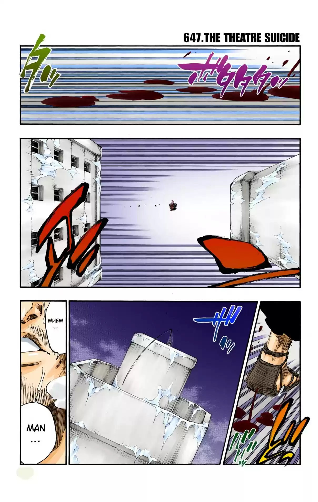 Bleach Digital Colored Comics Vol. 71 Ch. 647 THE THEATRE SUICIDE