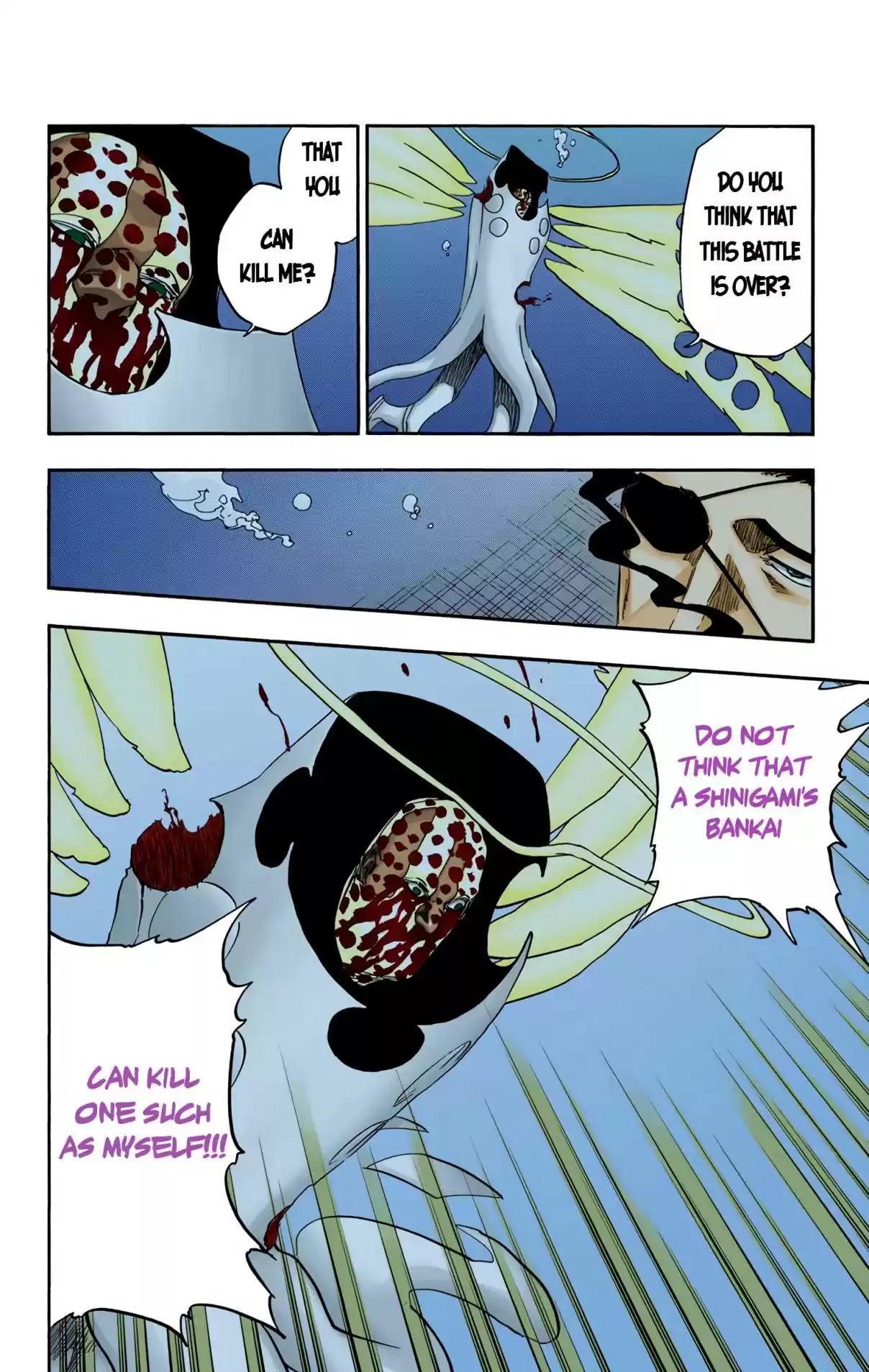 Bleach Digital Colored Comics Vol. 71 Ch. 649 THE THEATRE SUICIDE SCENE 3