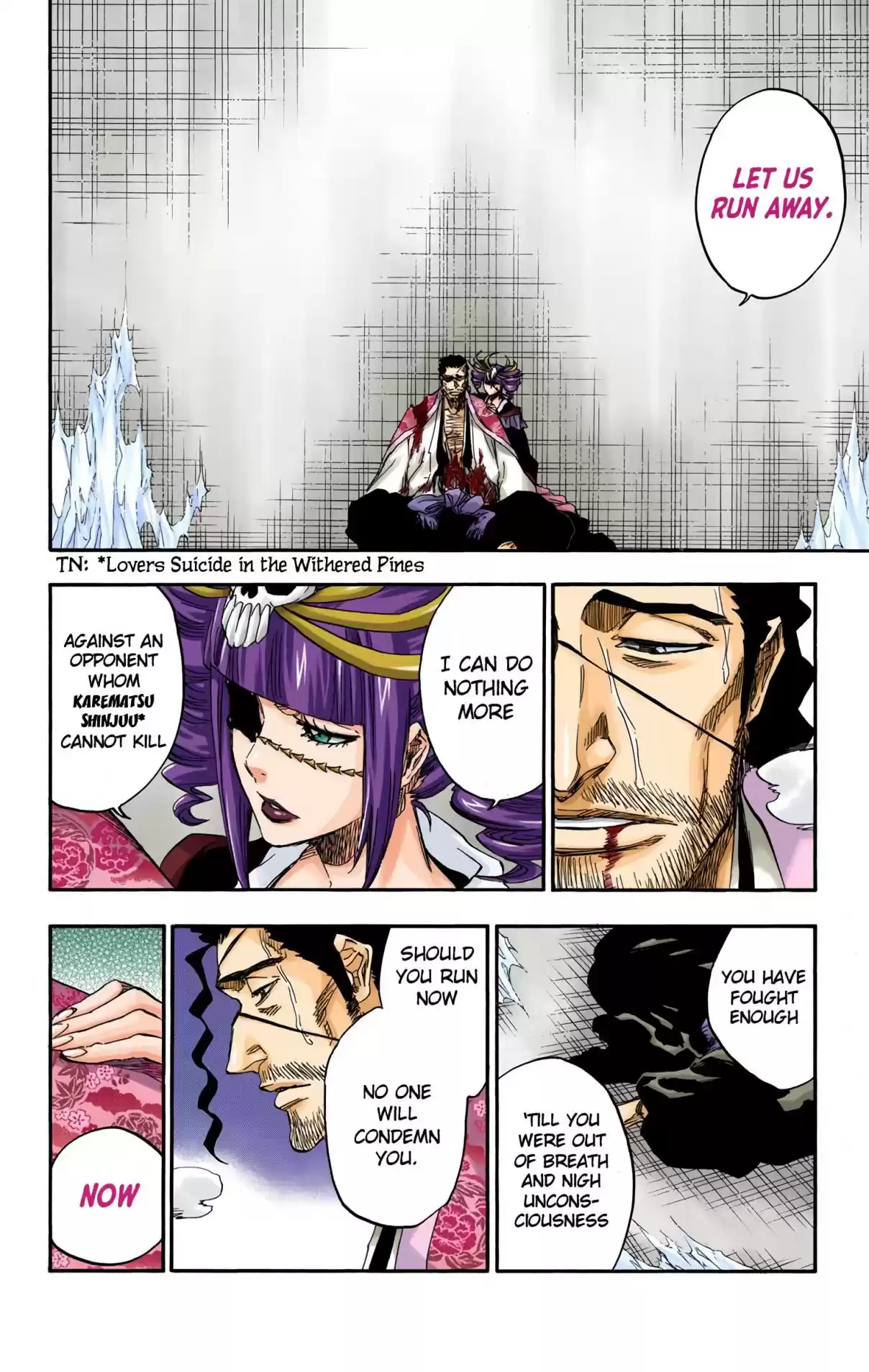 Bleach Digital Colored Comics Vol. 71 Ch. 650 THE THEATRE SUICIDE SCENE 4