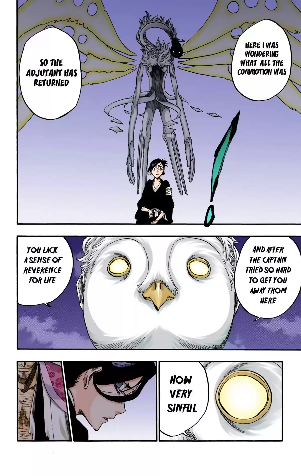 Bleach Digital Colored Comics Vol. 71 Ch. 650 THE THEATRE SUICIDE SCENE 4