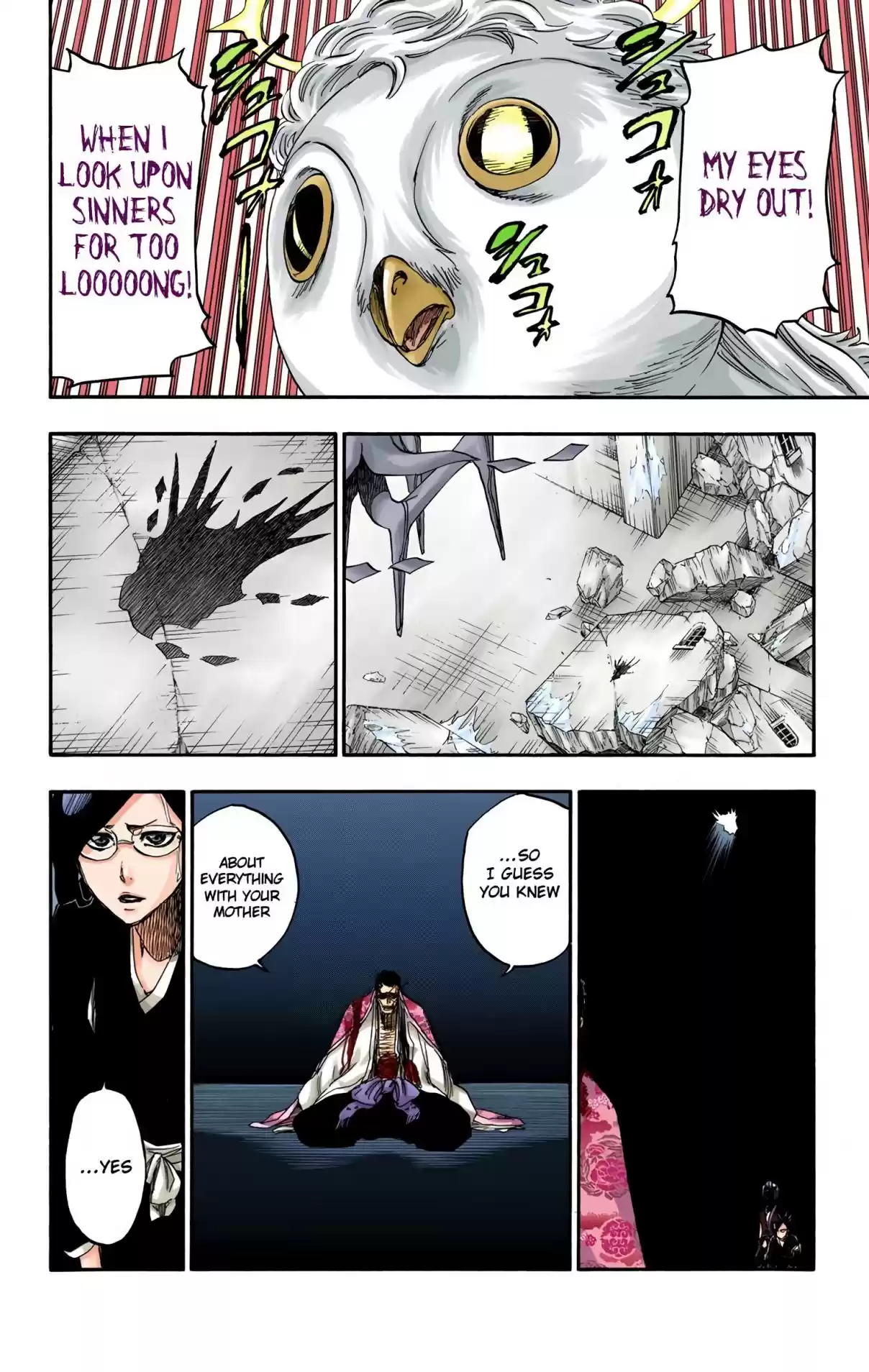 Bleach Digital Colored Comics Vol. 71 Ch. 650 THE THEATRE SUICIDE SCENE 4