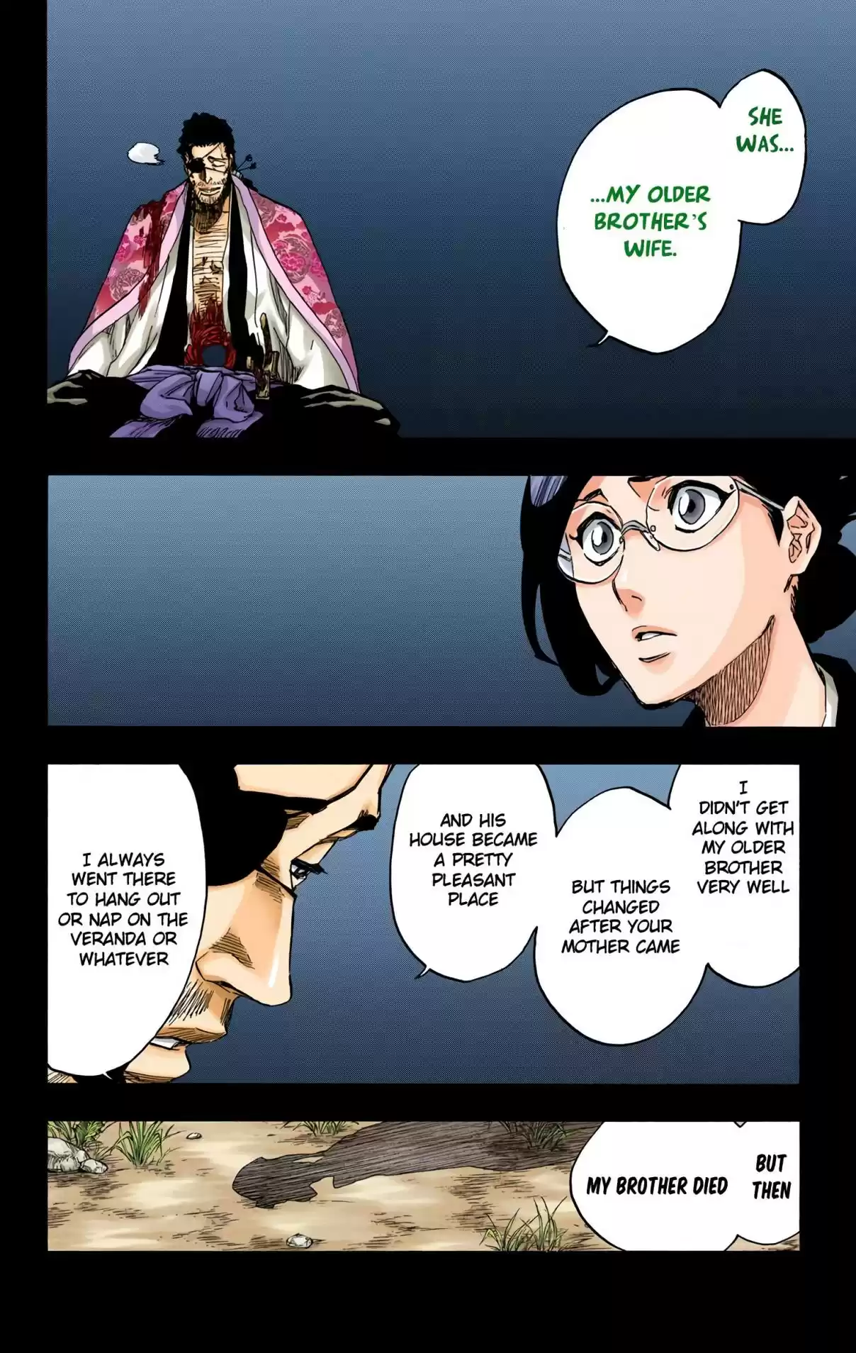 Bleach Digital Colored Comics Vol. 71 Ch. 651 THE THEATRE SUICIDE SCENE 5