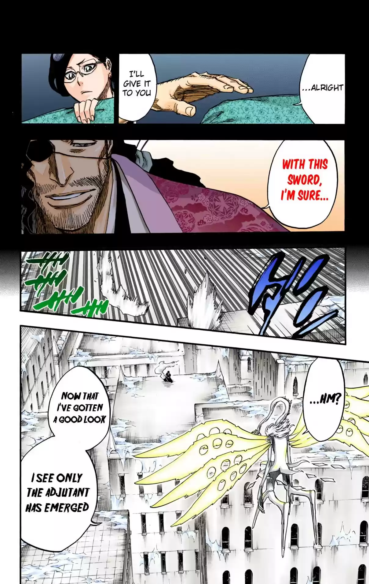 Bleach Digital Colored Comics Vol. 71 Ch. 651 THE THEATRE SUICIDE SCENE 5