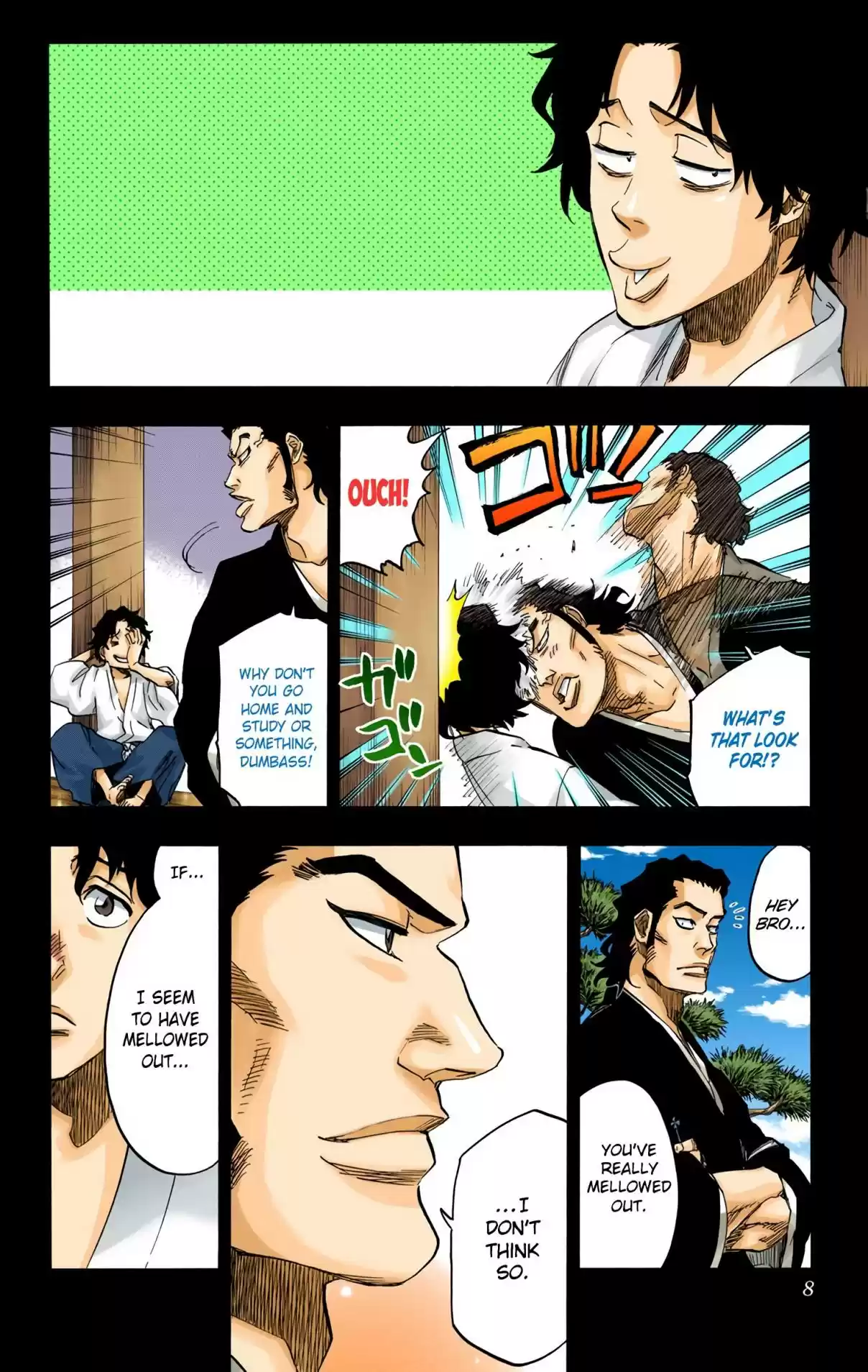 Bleach Digital Colored Comics Vol. 72 Ch. 653 THE THEATRE SUICIDE SCENE 7