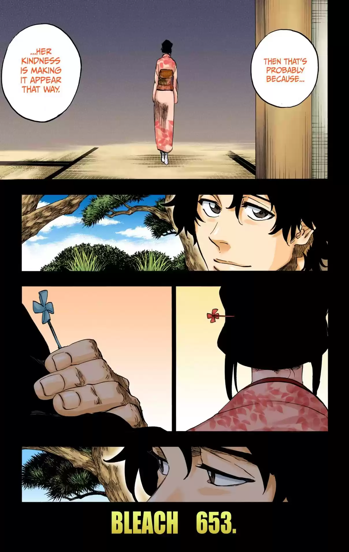 Bleach Digital Colored Comics Vol. 72 Ch. 653 THE THEATRE SUICIDE SCENE 7