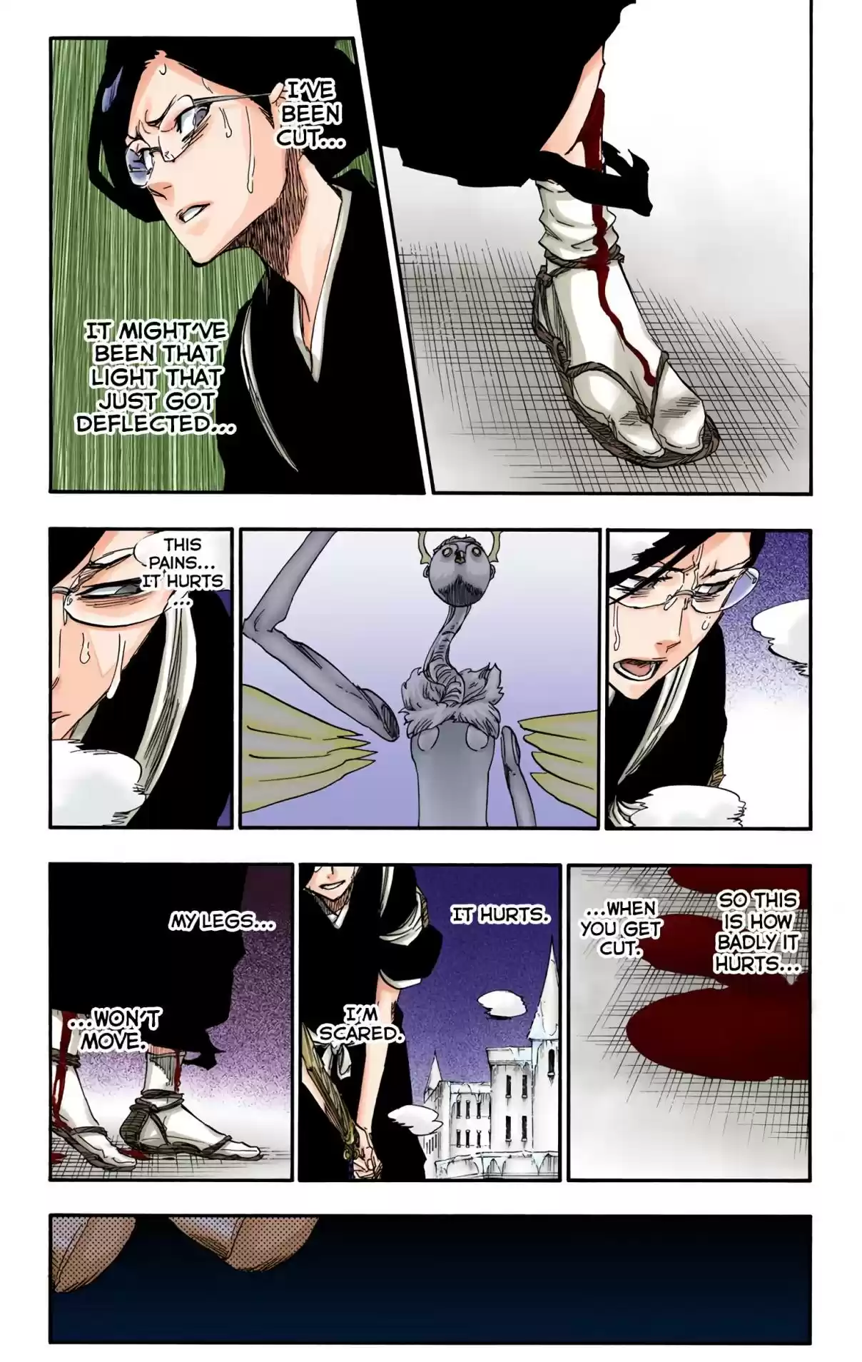 Bleach Digital Colored Comics Vol. 72 Ch. 653 THE THEATRE SUICIDE SCENE 7