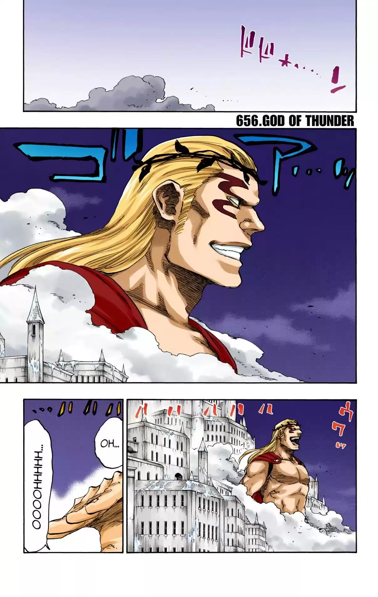 Bleach Digital Colored Comics Vol. 72 Ch. 656 GOD OF THUNDER