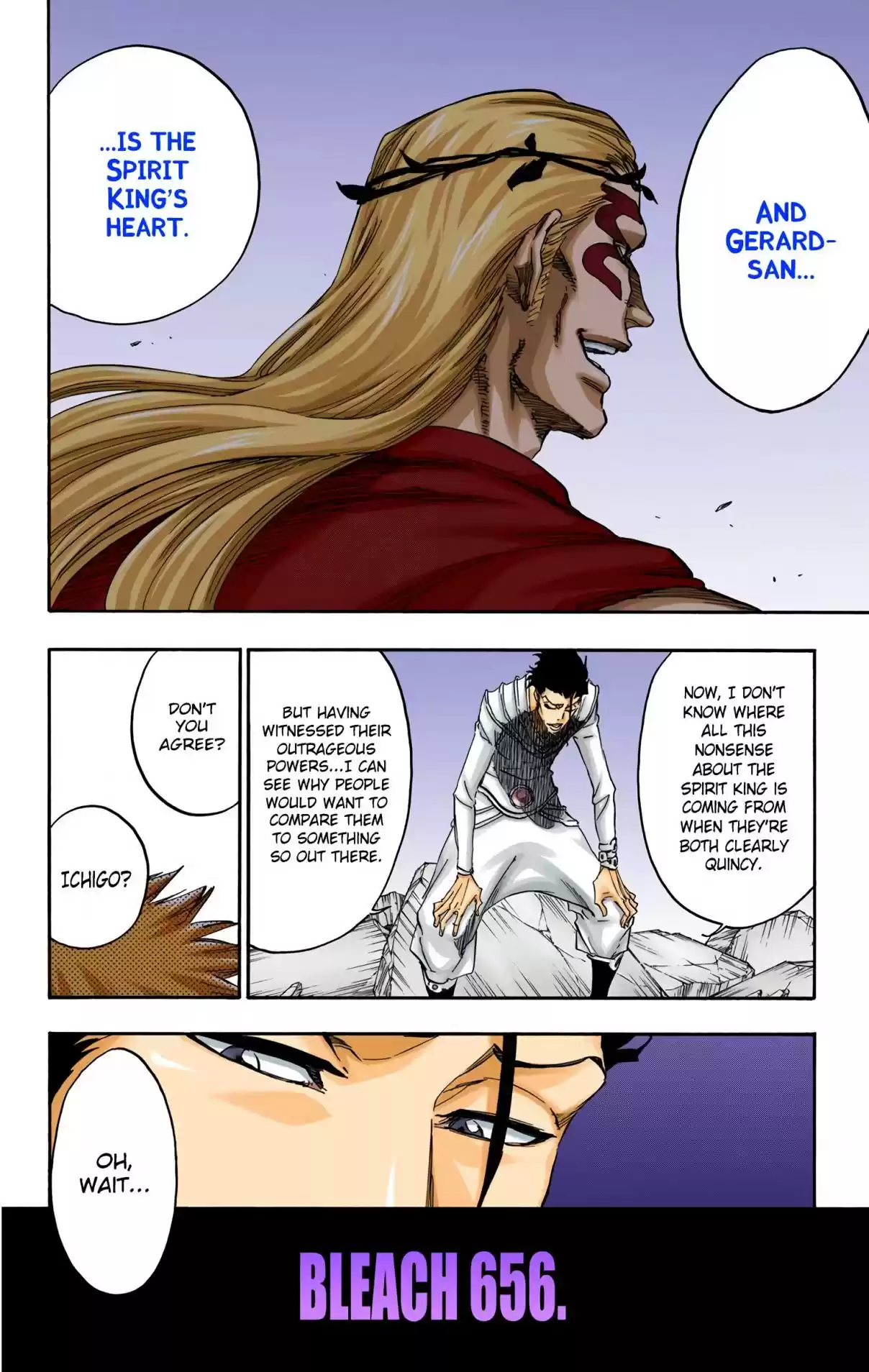 Bleach Digital Colored Comics Vol. 72 Ch. 656 GOD OF THUNDER
