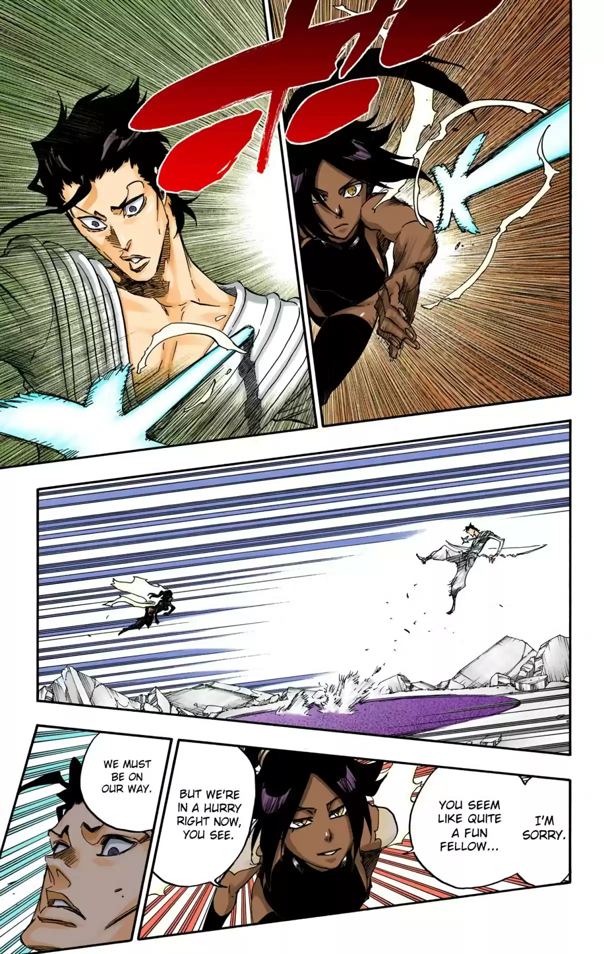 Bleach Digital Colored Comics Vol. 72 Ch. 656 GOD OF THUNDER