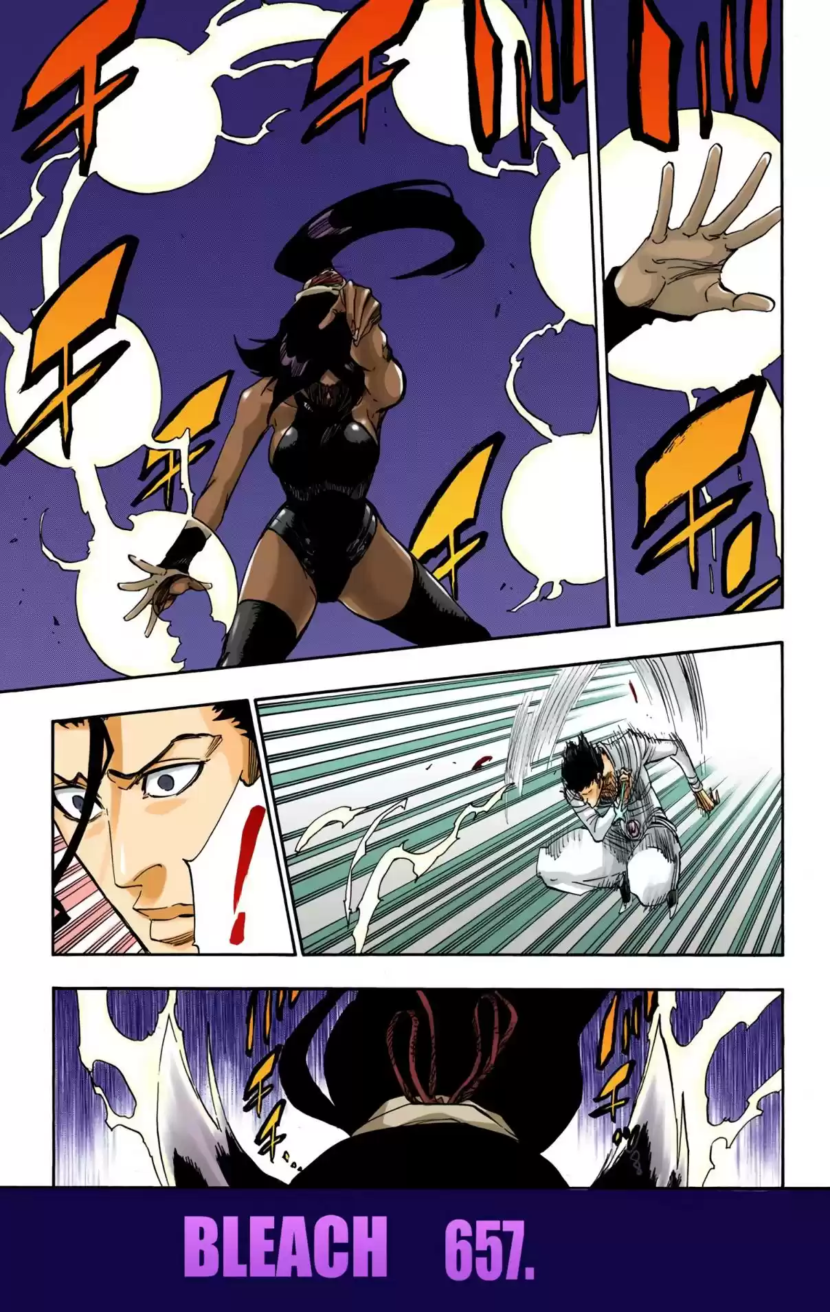 Bleach Digital Colored Comics Vol. 72 Ch. 657 GOD OF THUNDER 2
