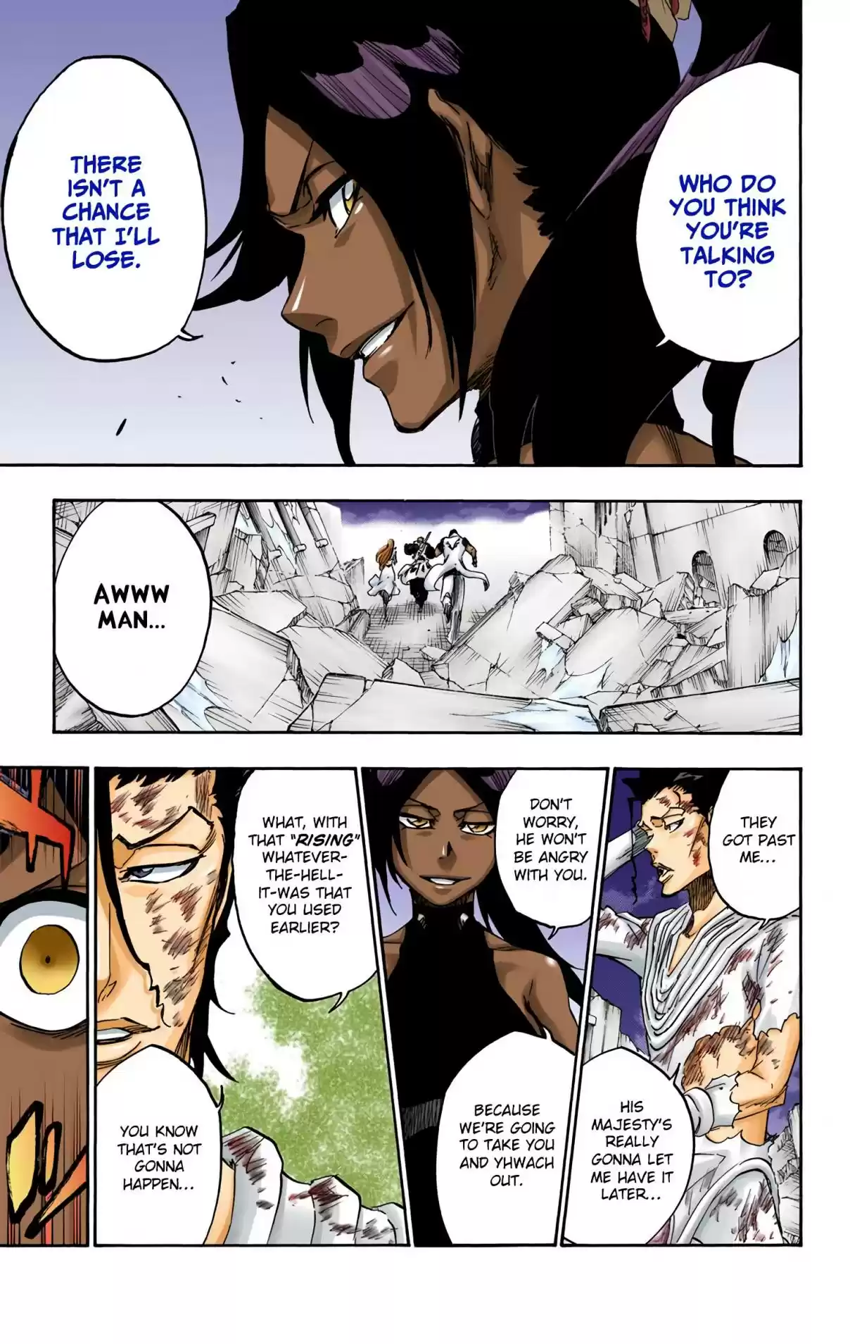 Bleach Digital Colored Comics Vol. 72 Ch. 657 GOD OF THUNDER 2