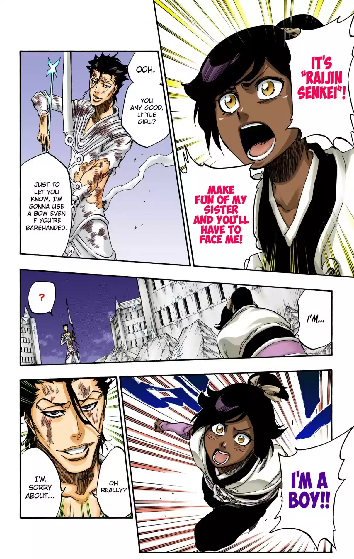 Bleach Digital Colored Comics Vol. 72 Ch. 657 GOD OF THUNDER 2