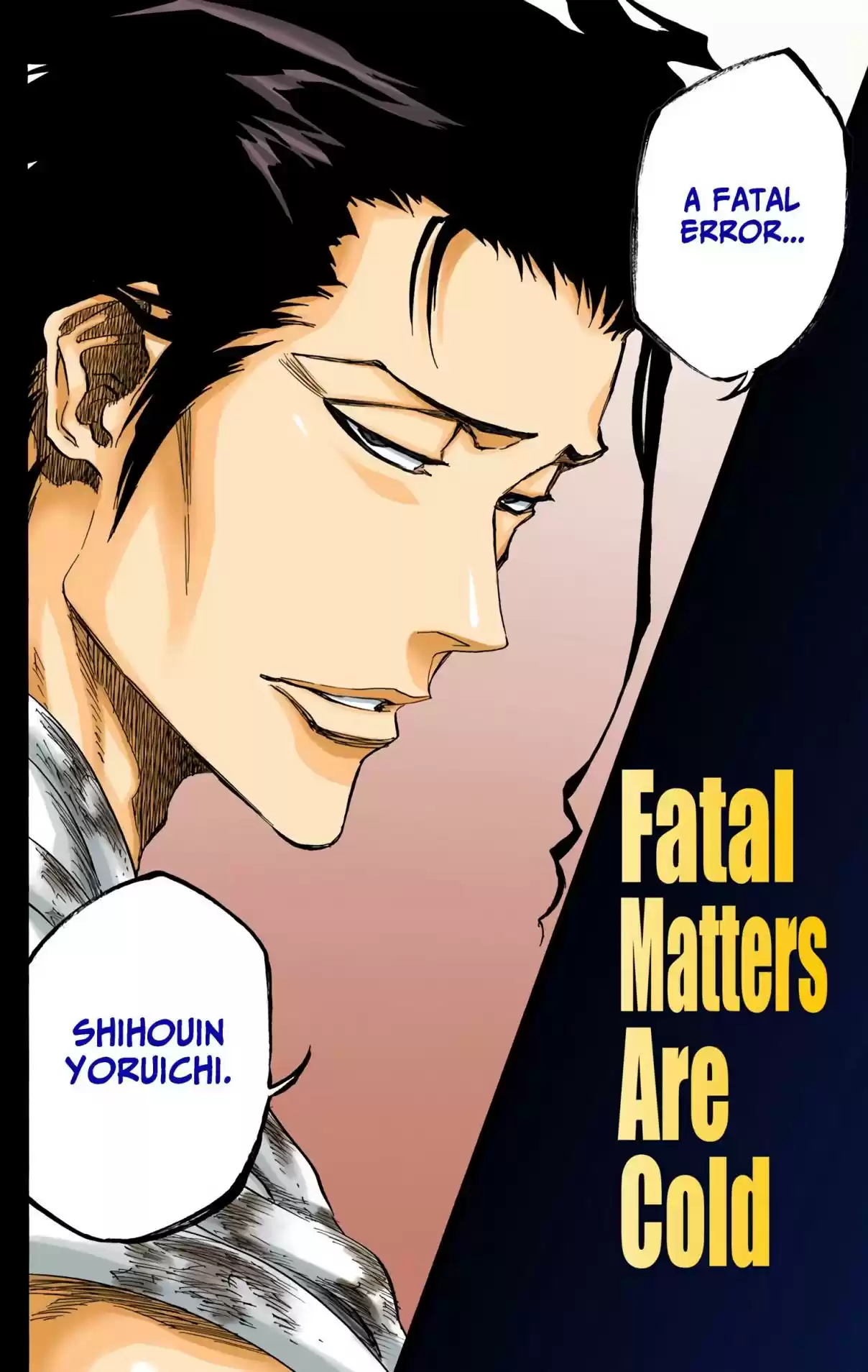 Bleach Digital Colored Comics Vol. 72 Ch. 658 FATAL MATTERS ARE COLD