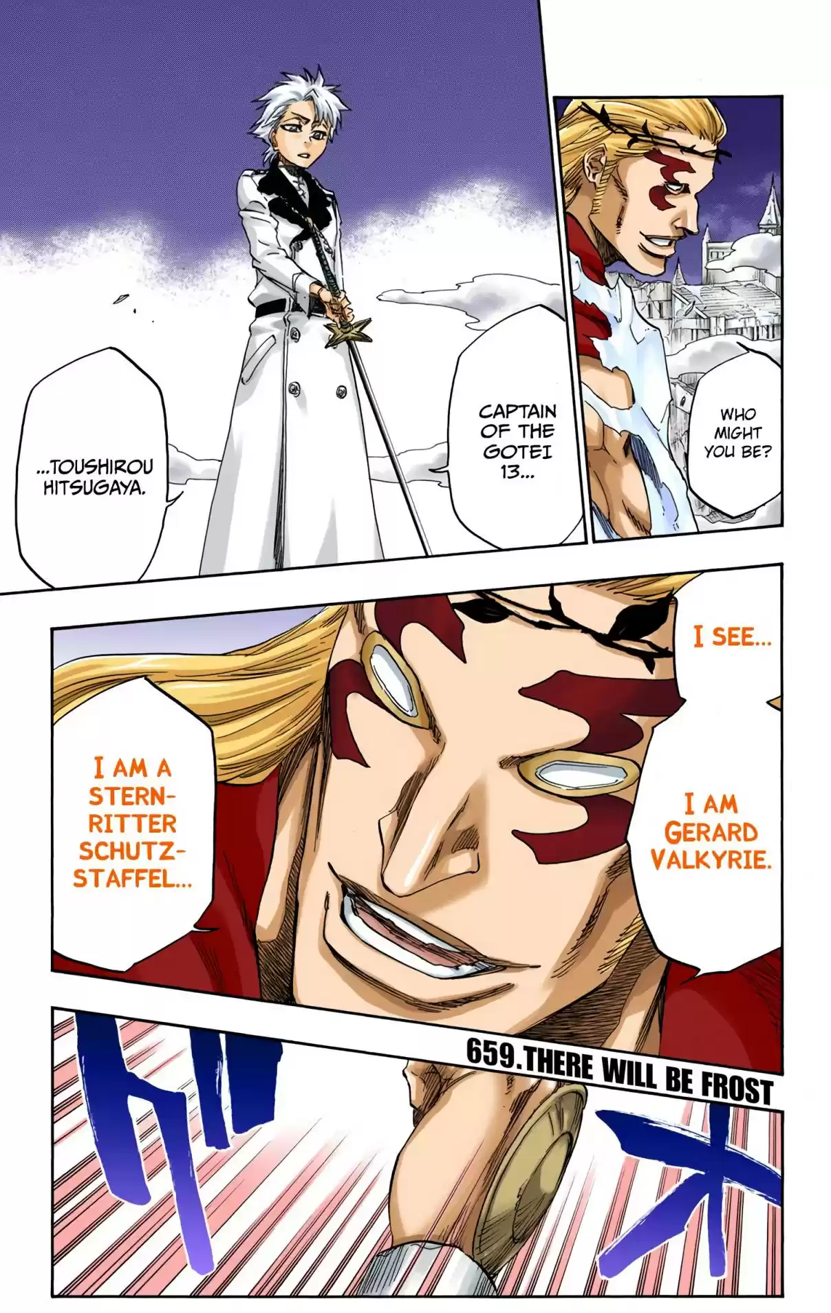 Bleach Digital Colored Comics Vol. 72 Ch. 659 There Will Be Frost