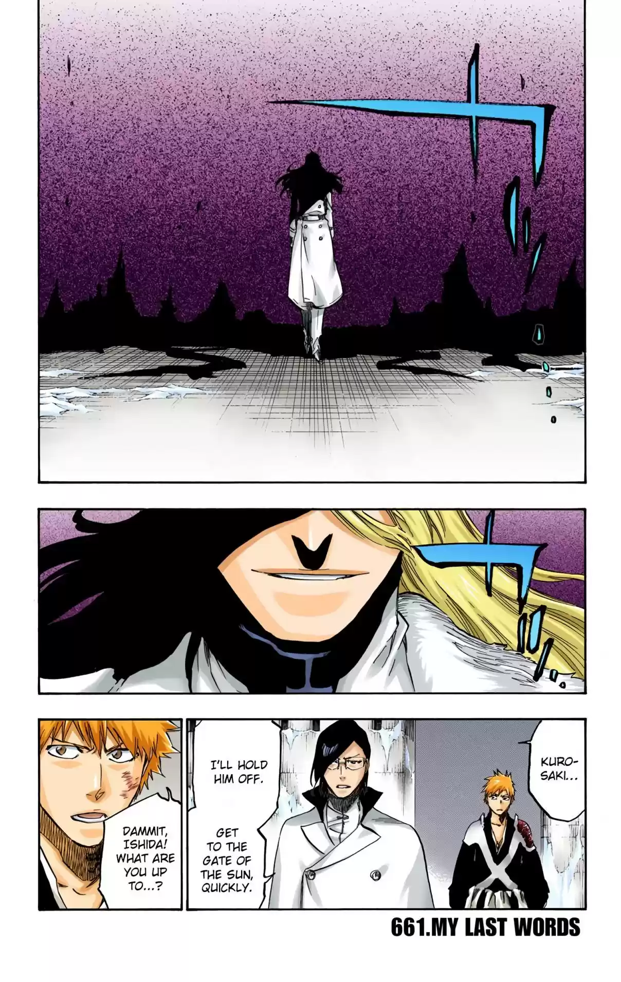 Bleach Digital Colored Comics Vol. 72 Ch. 661 MY LAST WORDS