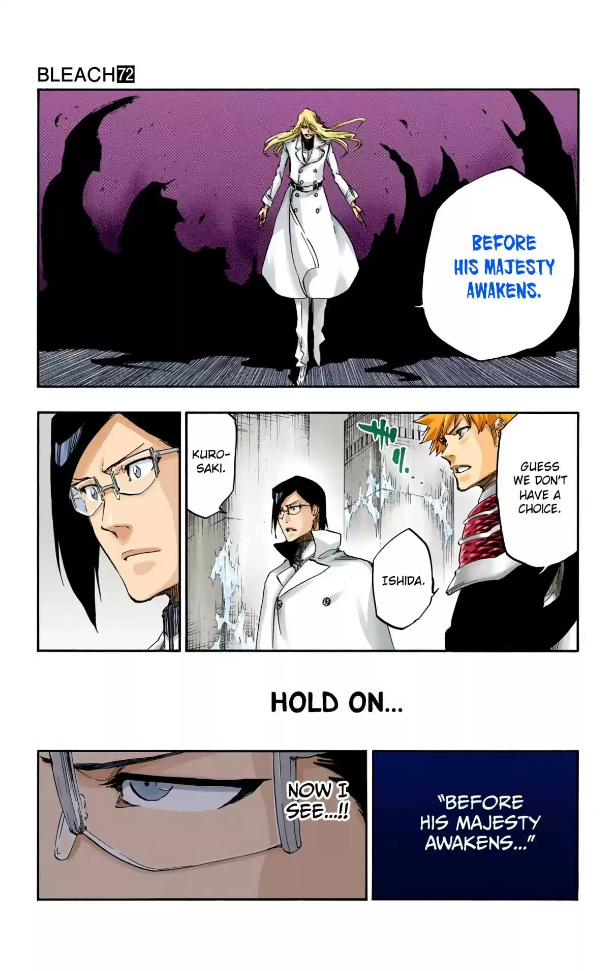 Bleach Digital Colored Comics Vol. 72 Ch. 661 MY LAST WORDS