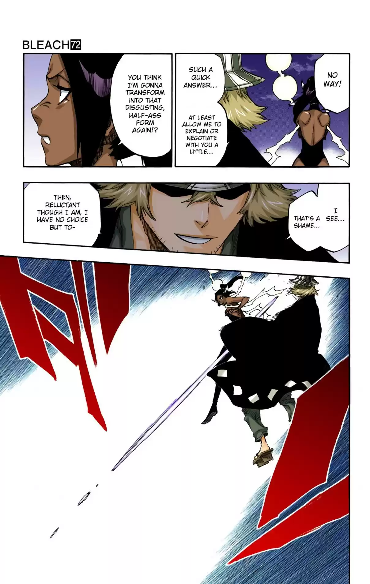 Bleach Digital Colored Comics Vol. 72 Ch. 662 GOD OF THUNDER 3