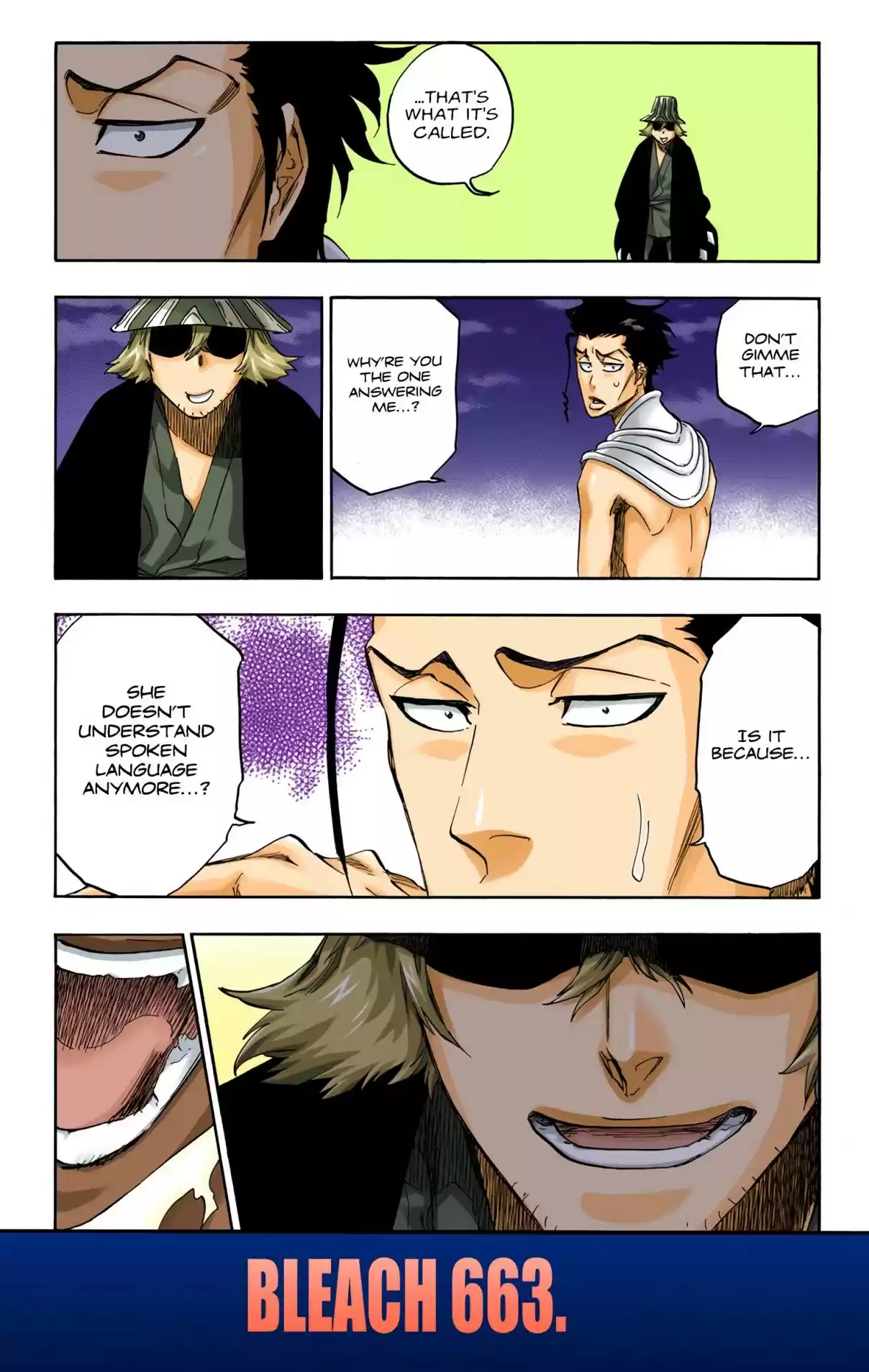 Bleach Digital Colored Comics Vol. 72 Ch. 663 GOD OF THUNDER 4