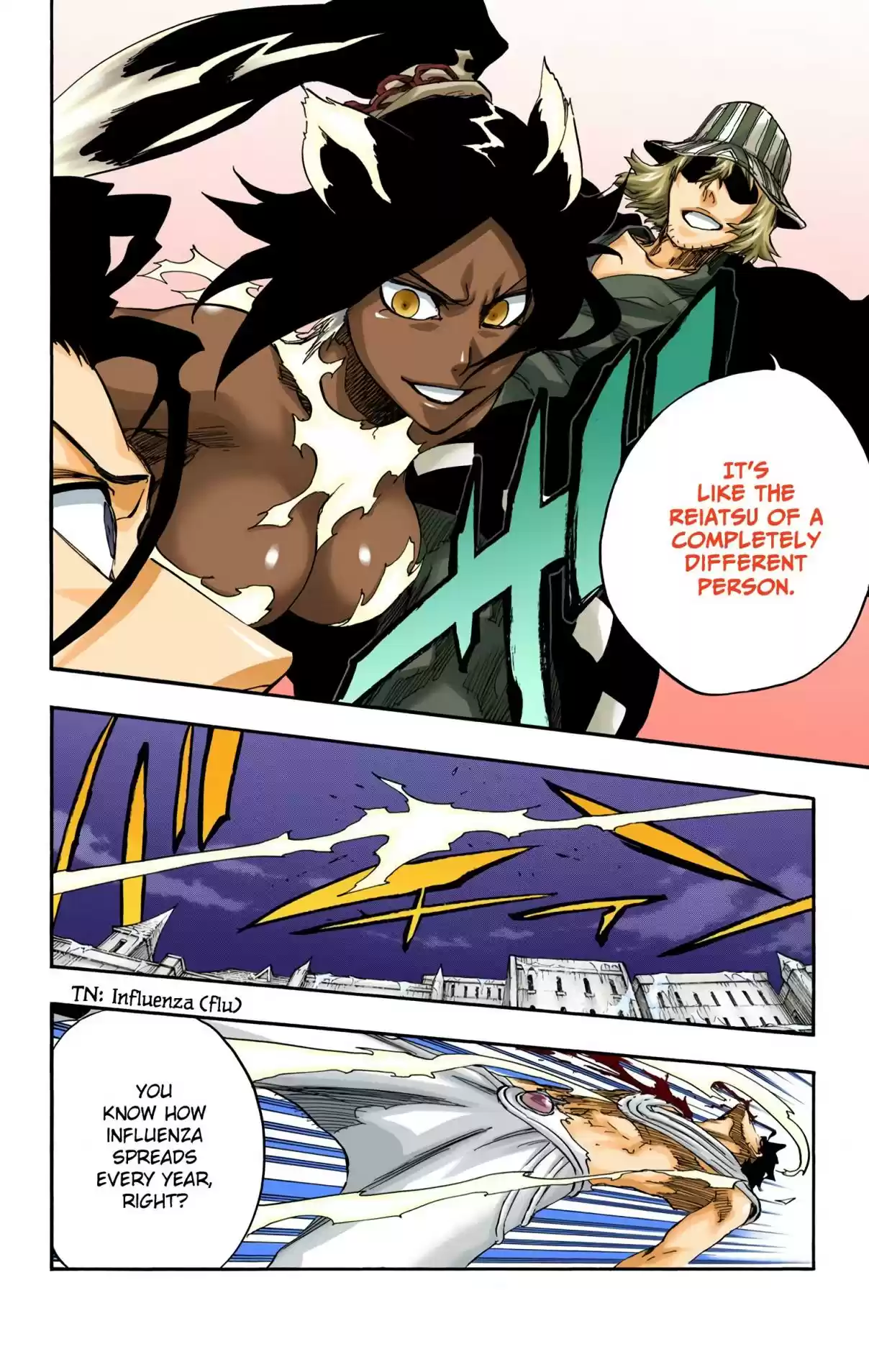 Bleach Digital Colored Comics Vol. 72 Ch. 663 GOD OF THUNDER 4